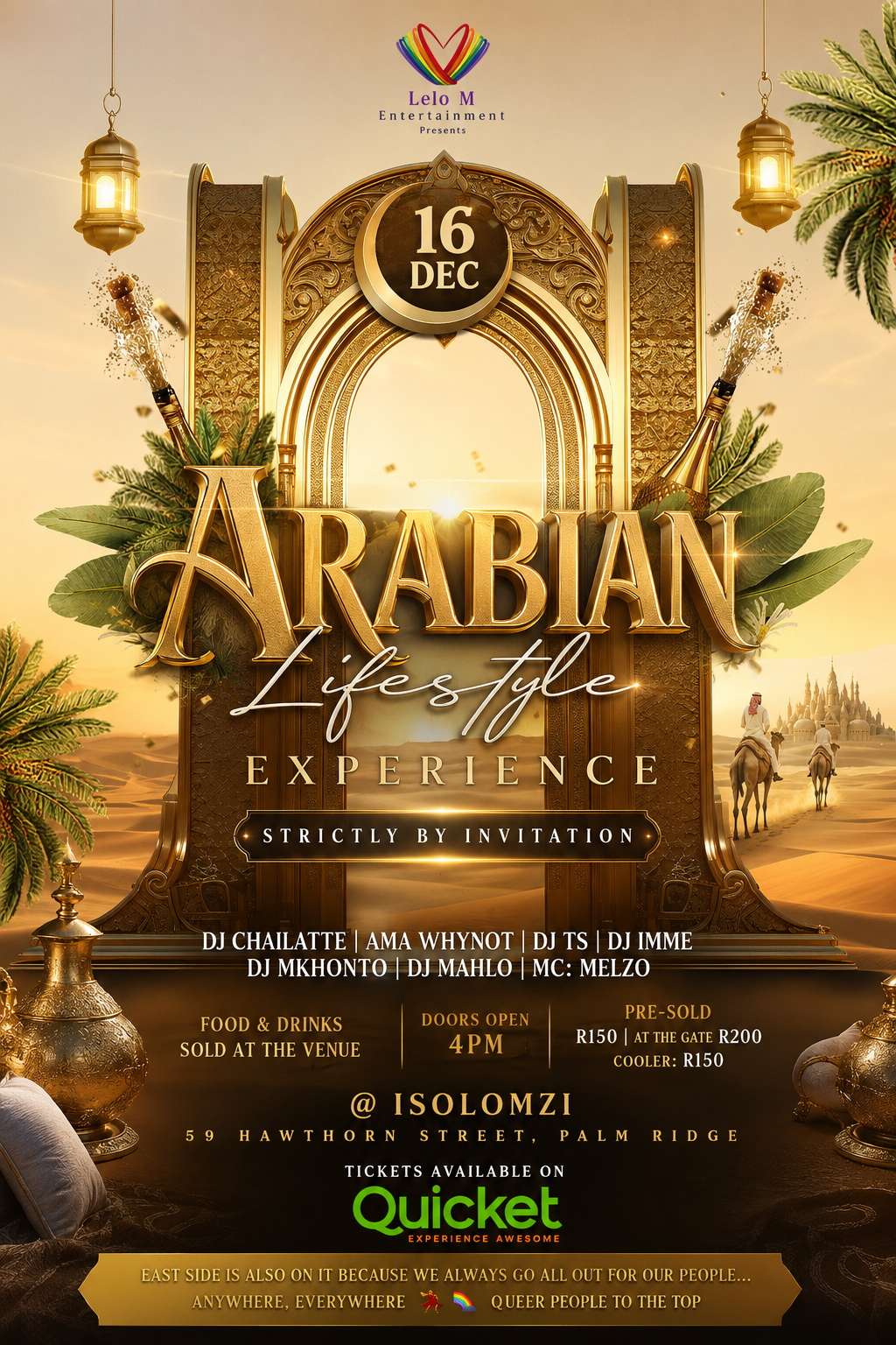 Arabian lifestyle experience