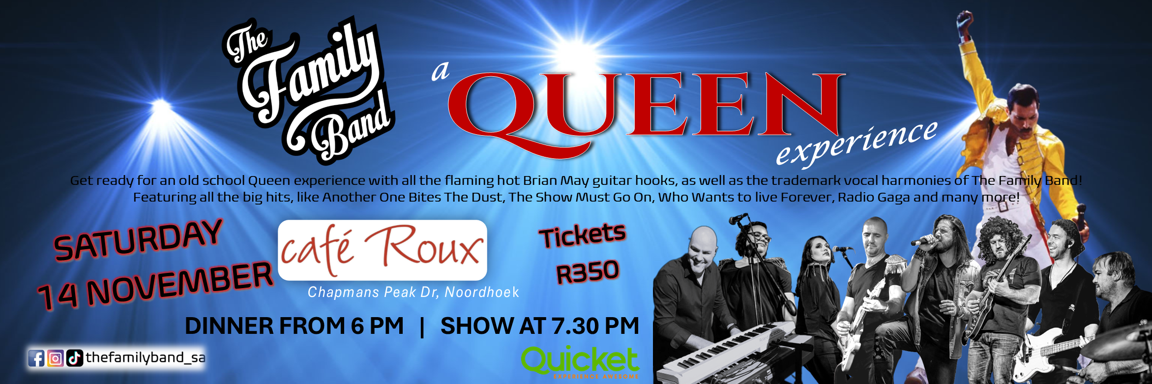 A Queen Experience with The Family Band