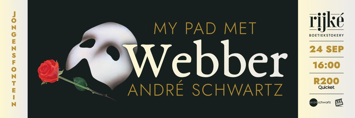 My Pad Met Webber- André Schwartz live in Stilbaai