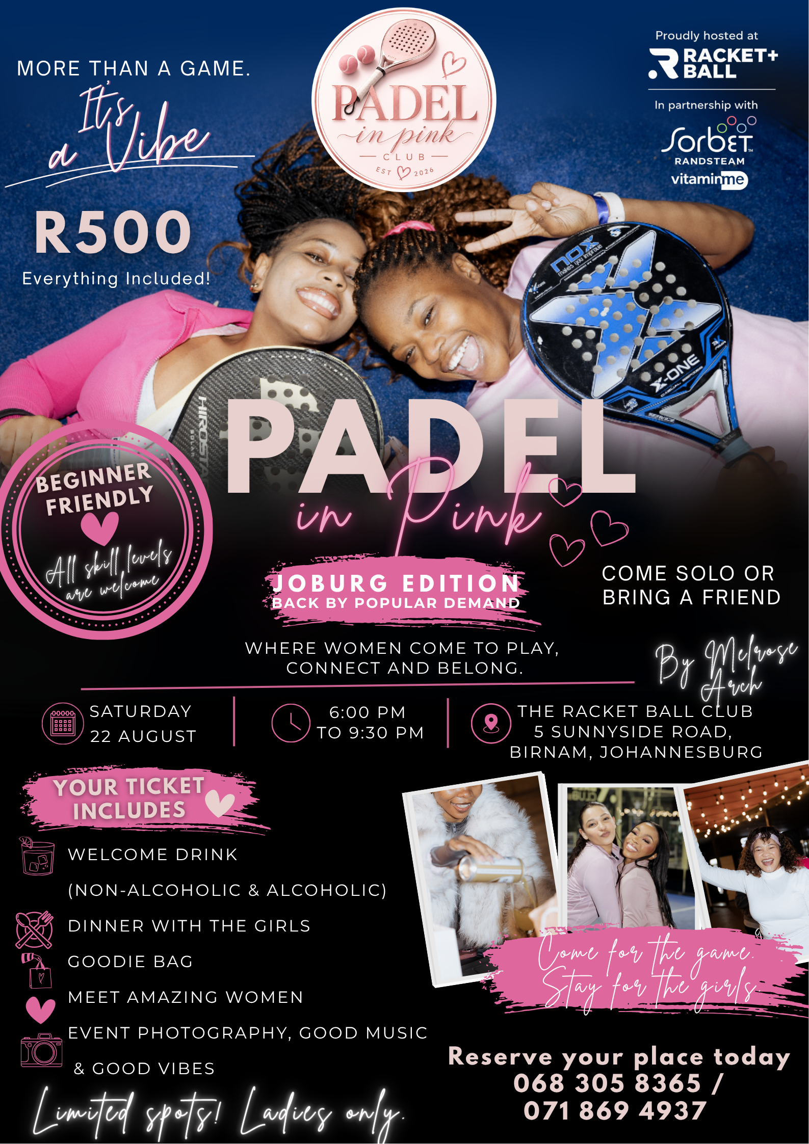 Padel in Pink