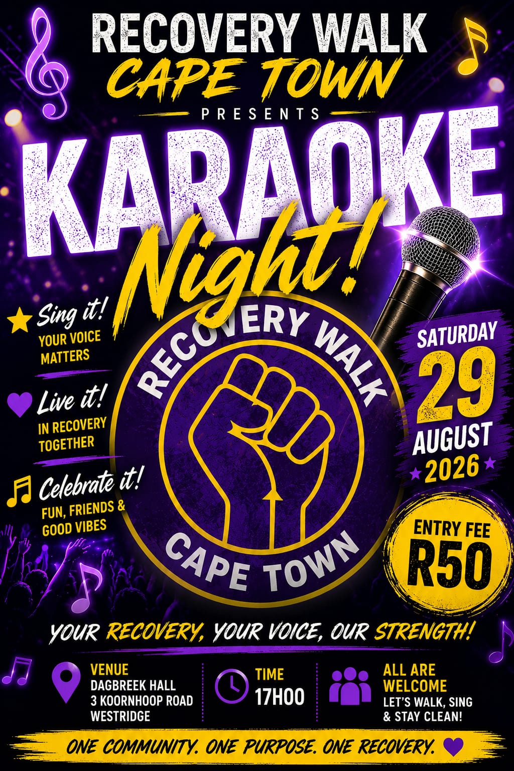 KARAOKE Evening! (RWCT fundraising event)