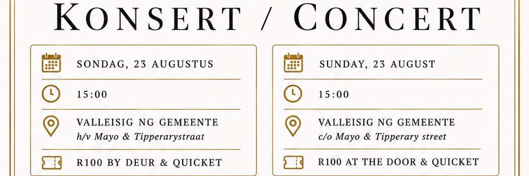 Pretoria Mannekoor XXXI Konsert
