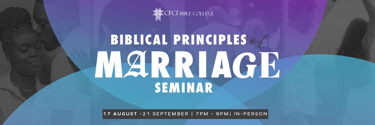 Biblical Principles of Marriage - Johannesburg