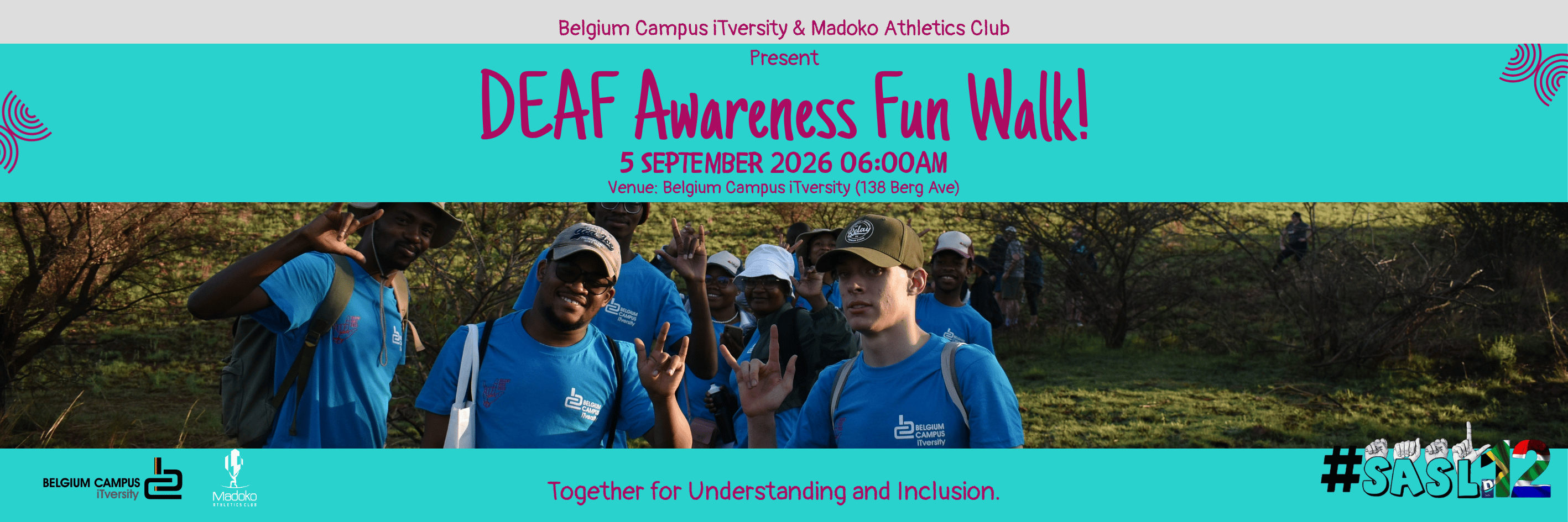 Deaf Awareness Walk