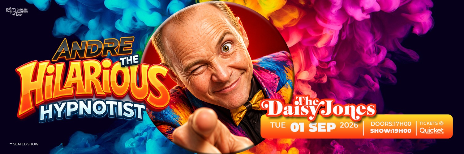 Andre the Hilarious Hypnotist live at Daisy Jones