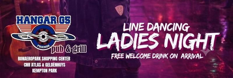 Line Dancing Ladies Night 27 August Hanger G5