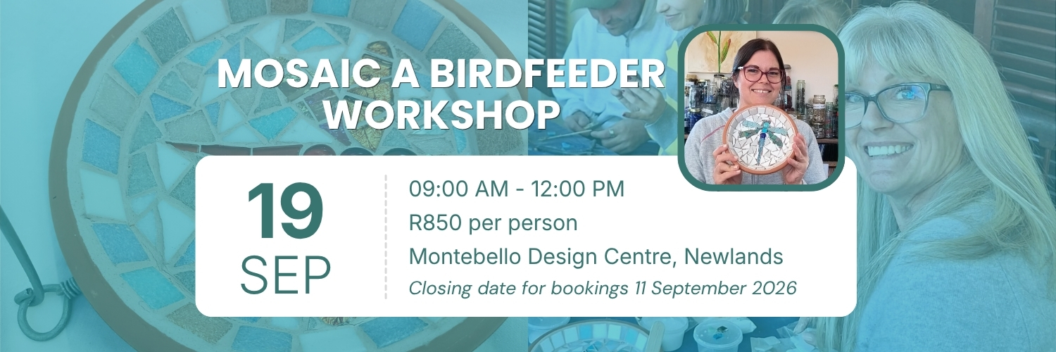 Birdfeeder Mosaic Workshop 19 September 2026