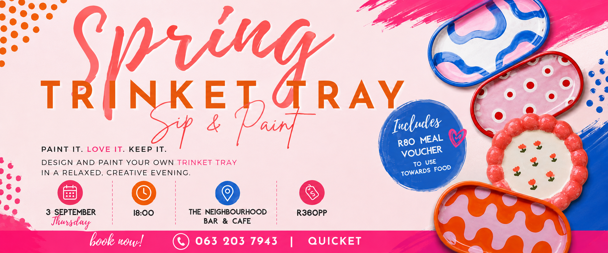 Trinket Tray Painting - Durban North