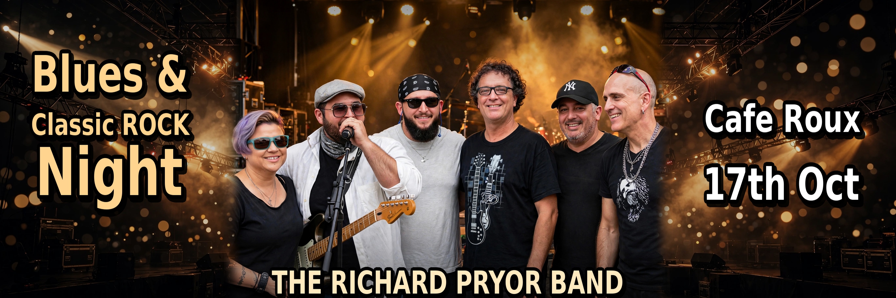 A Blues & Classic ROCK Night with The Richard Pryor Band