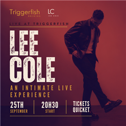 Lee Cole live at Triggerfish Brewing