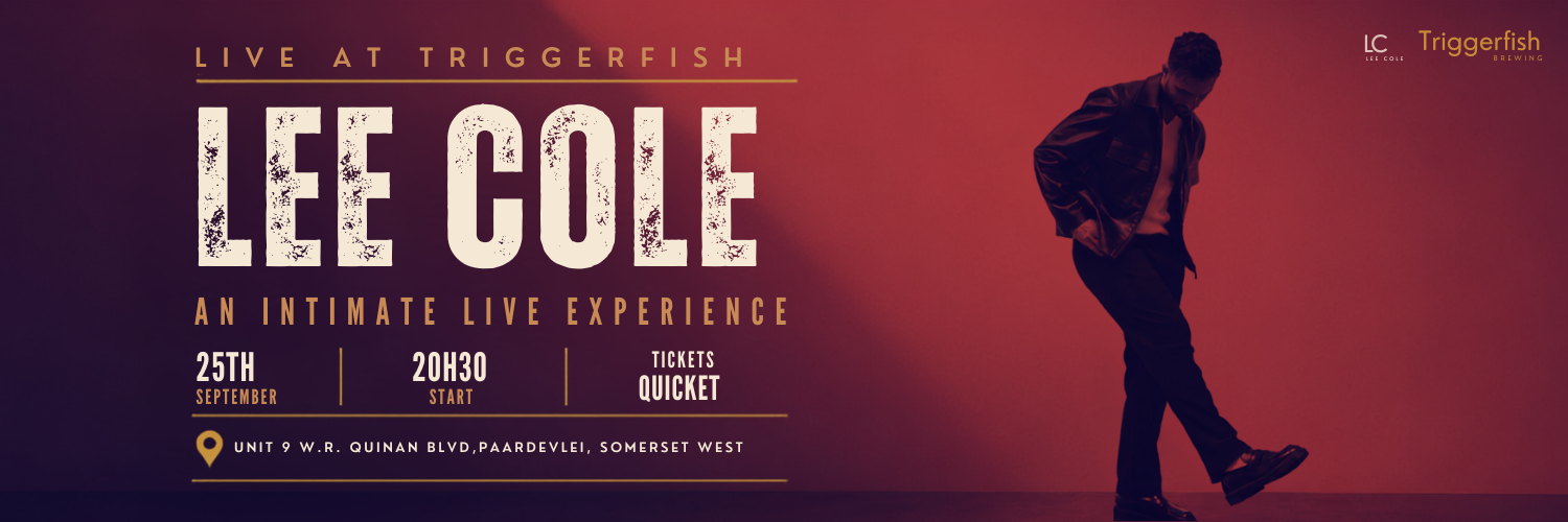 Lee Cole live at Triggerfish Brewing