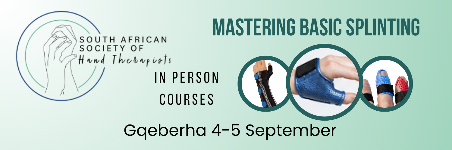 Mastering Basic Splinting - IN PERSON - Gqeberha