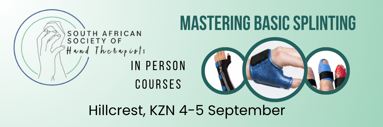Mastering Basic Splinting - IN PERSON - KZN