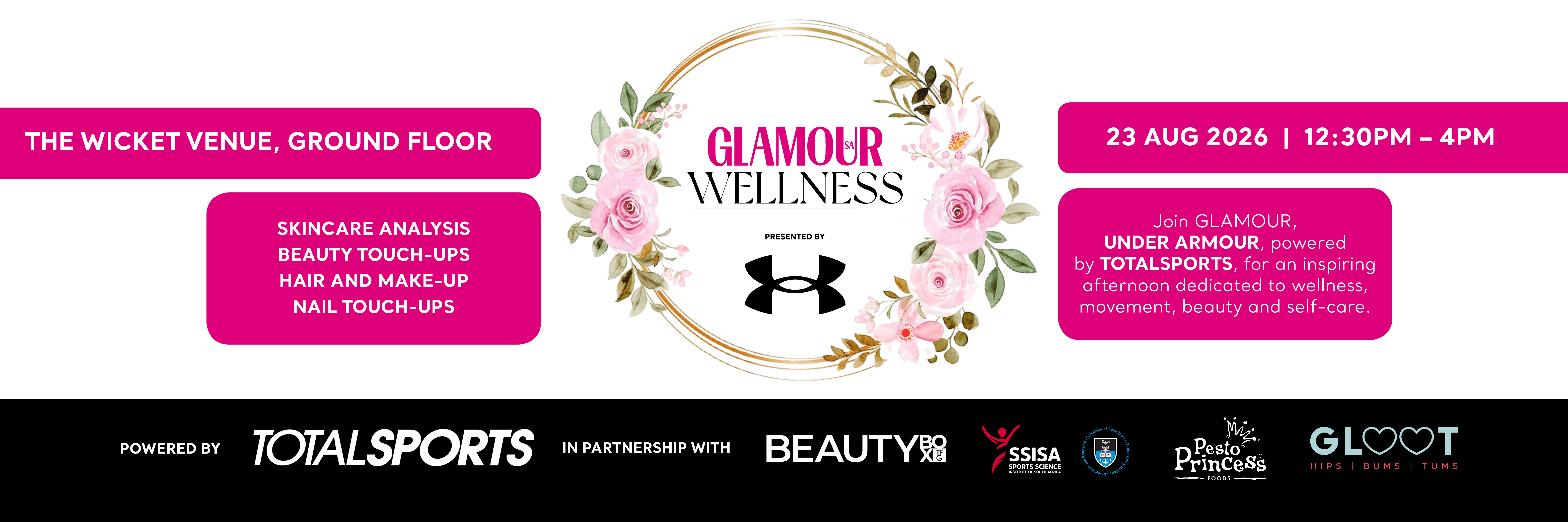 GLAMOUR Wellness Day presented with Under Armour, powered by Totalsports