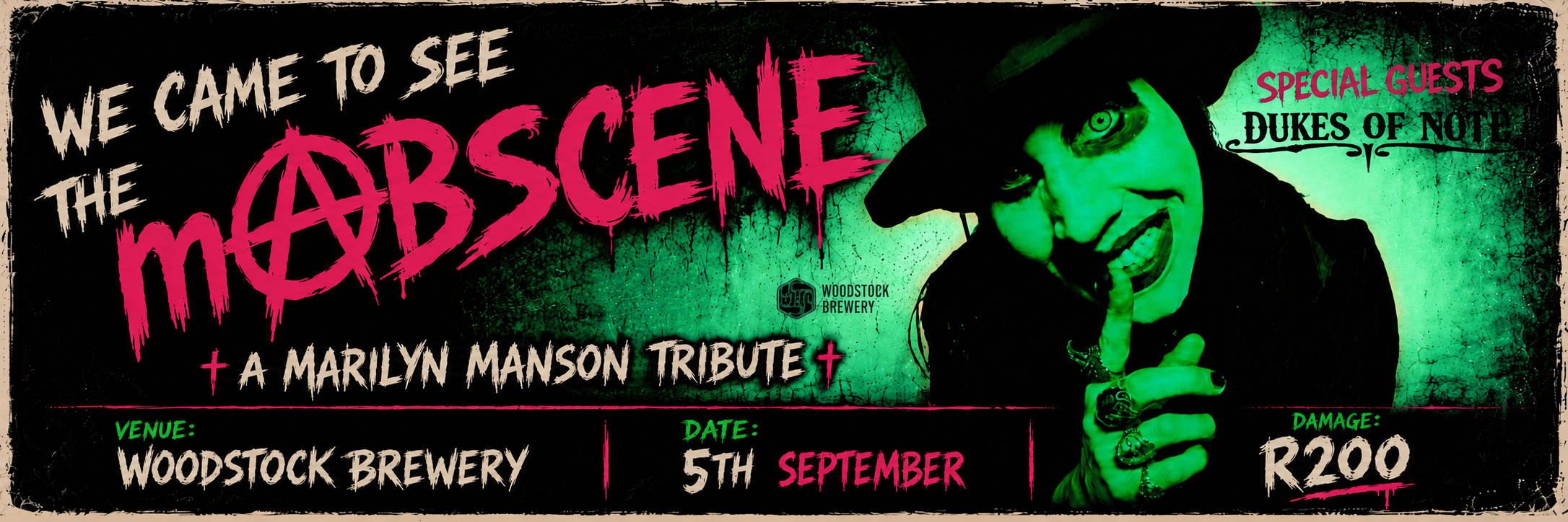 We Came To See The mObscene! A Marilyn Manson Tribute