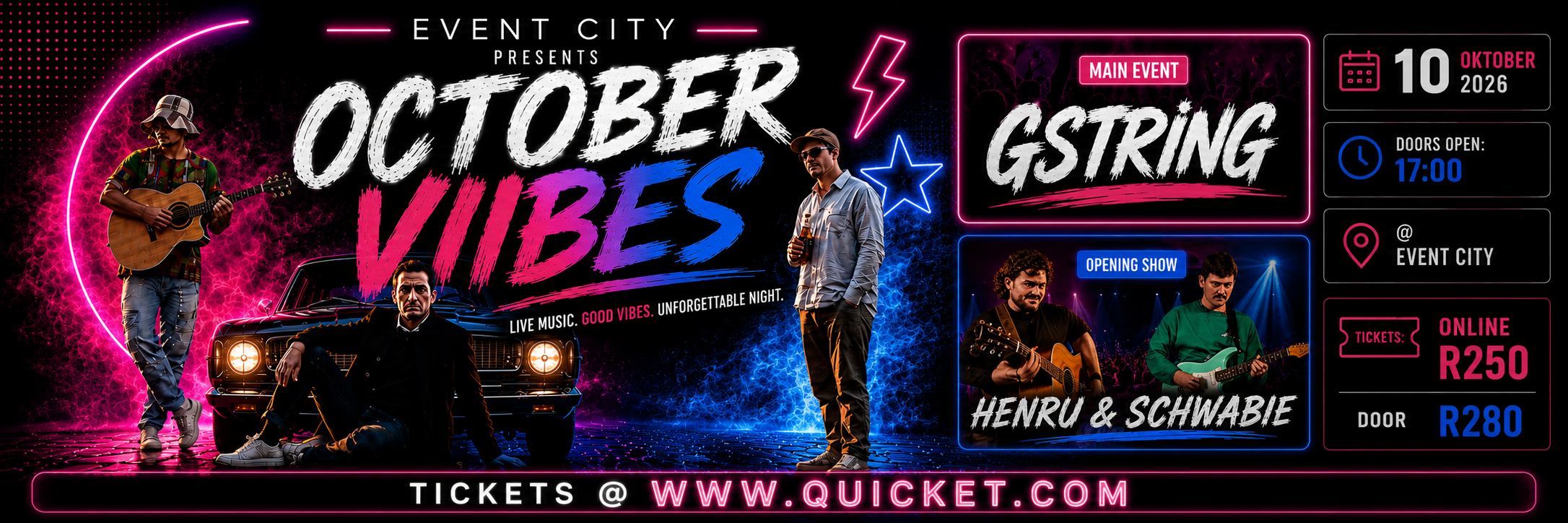 October Vibes featuring Gstring, Henru and Schwabie