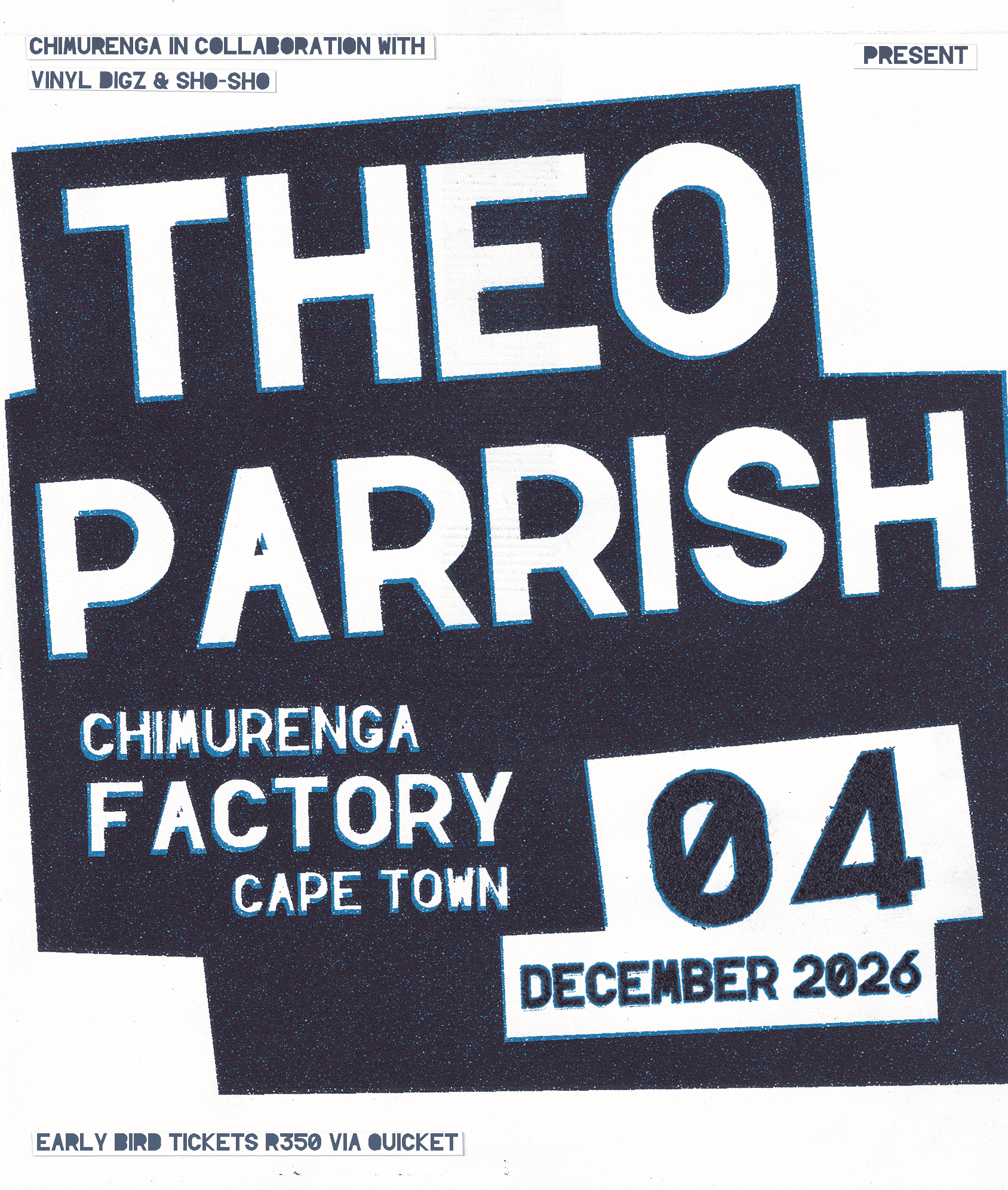 THEO PARRISH LIVE AT CHIMURENGA FACTORY, CAPE TOWN
