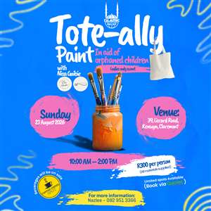 Tote-ally Paint with Nisa Gabie