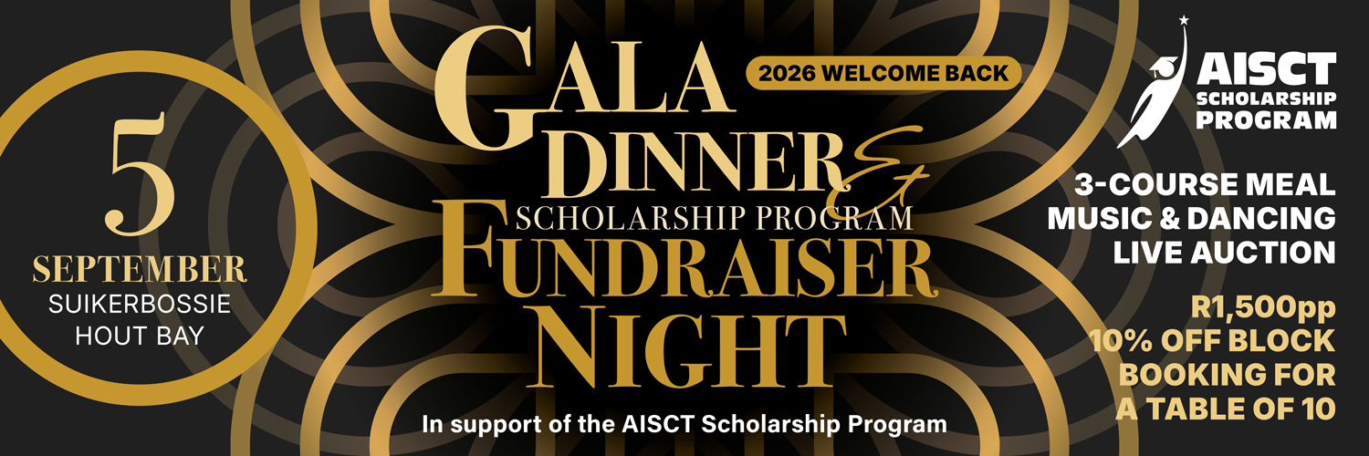 AISCT 2026 Welcome Back Gala Dinner & Fundraiser Night