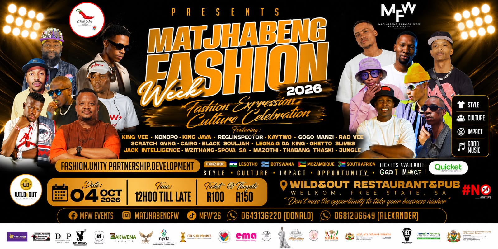 Matjhabeng Fashion Week 2026 Fashion Expression Culture Celebration