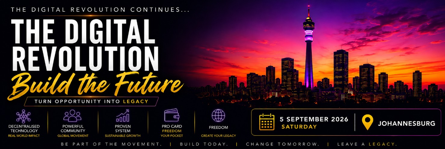 The Digital Revolution - Build  the Future - Johannesburg