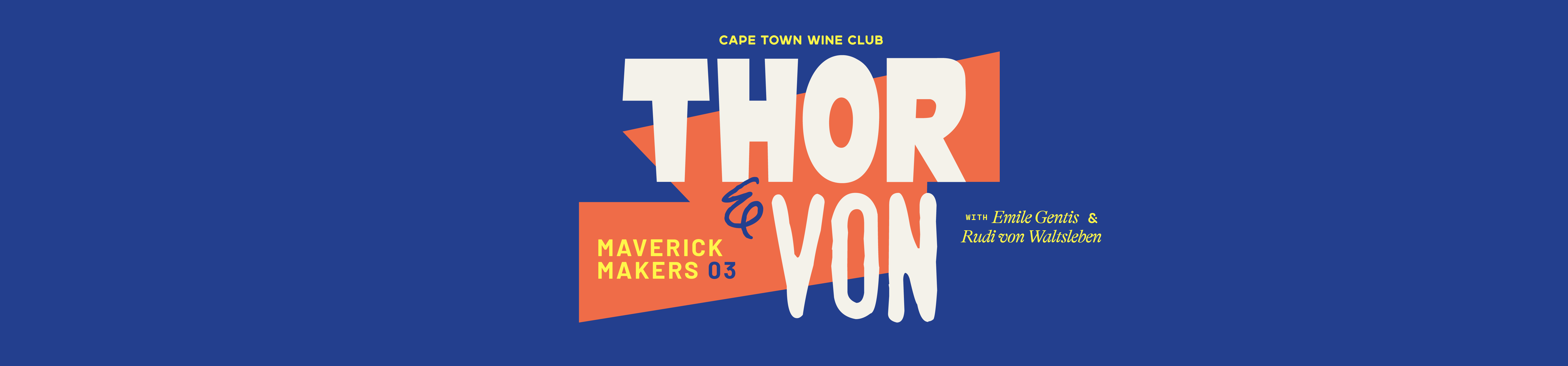 A Wine Evening with Thor Vinters & Von Wines Winery