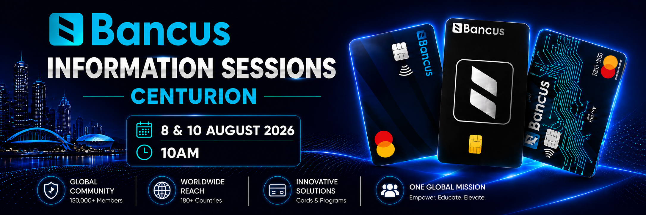 Bancus Information Session - Centurion 10 August