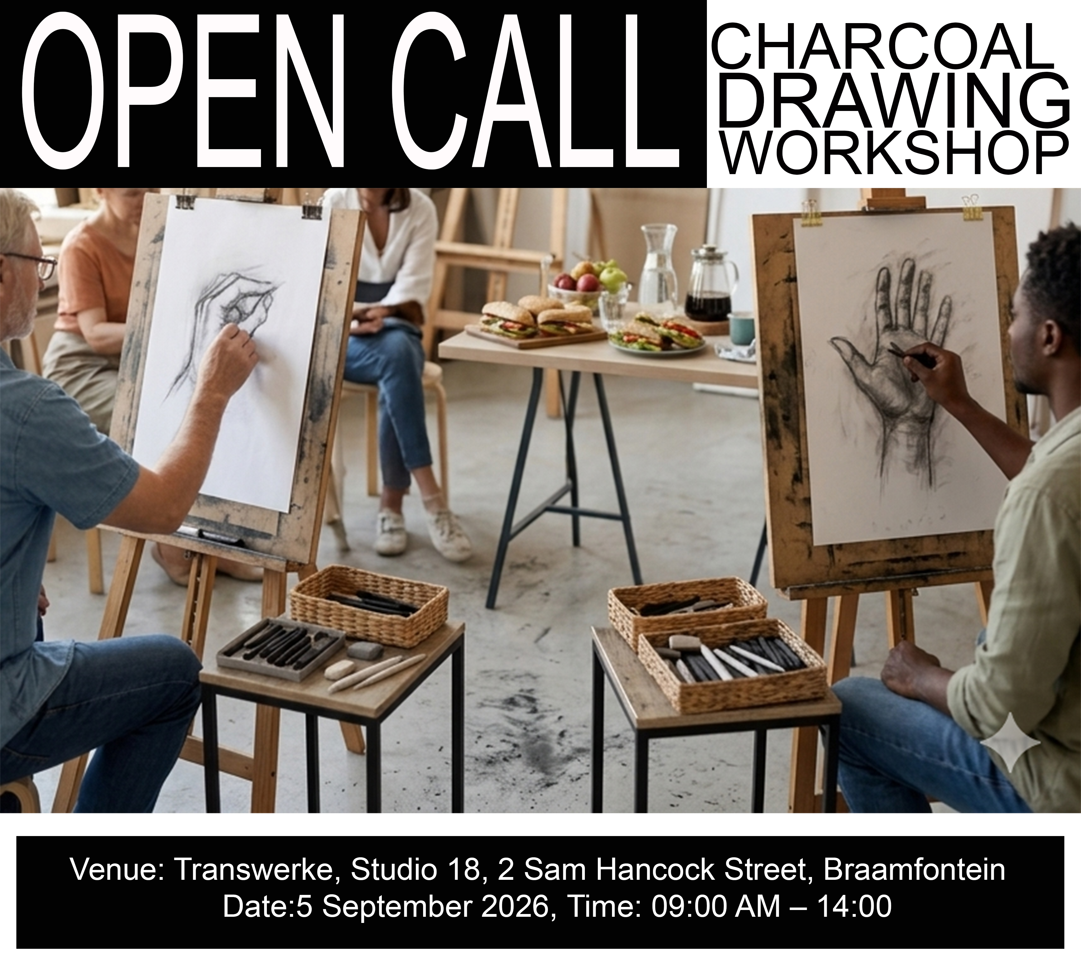 Charcoal Drawing Workshop