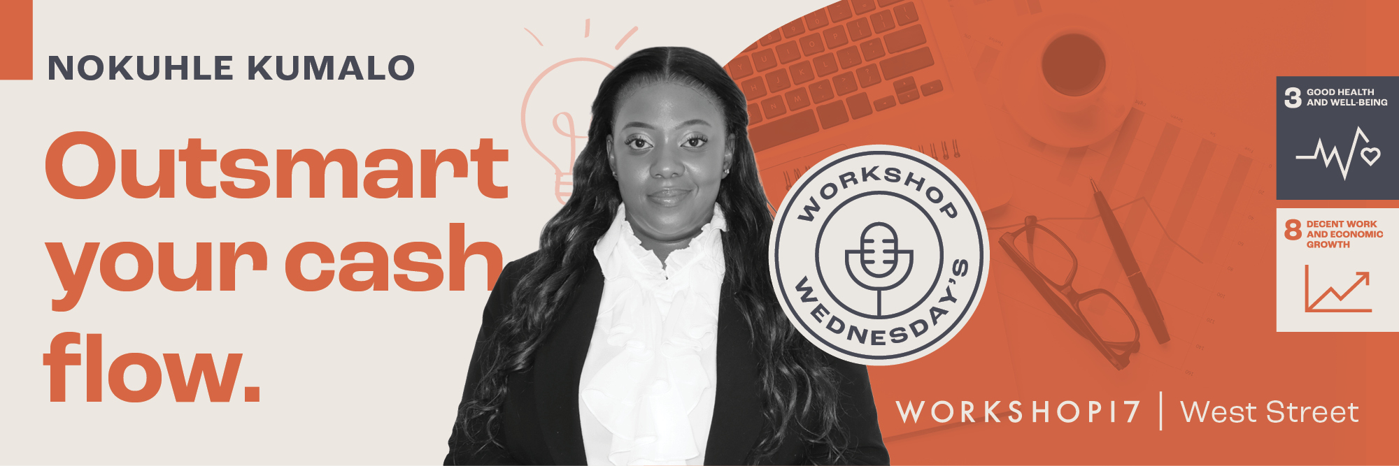 Workshop Wednesday - Outsmart your cash flow with Nokuhle Kumalo-Chamoto