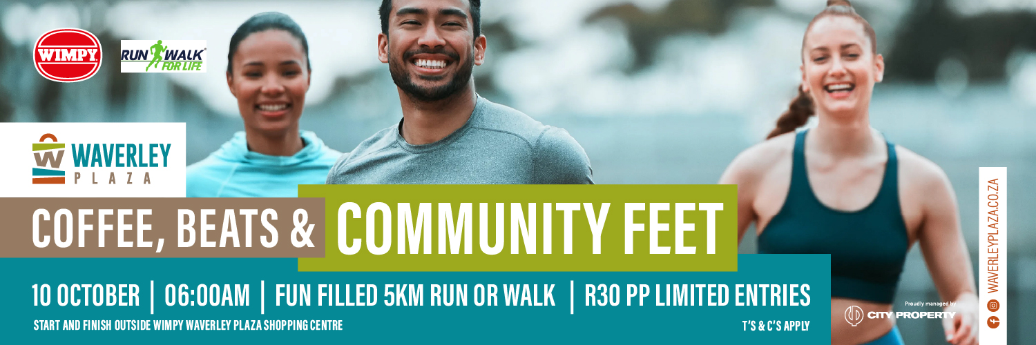 Waverley Plaza 5km fun run / walk