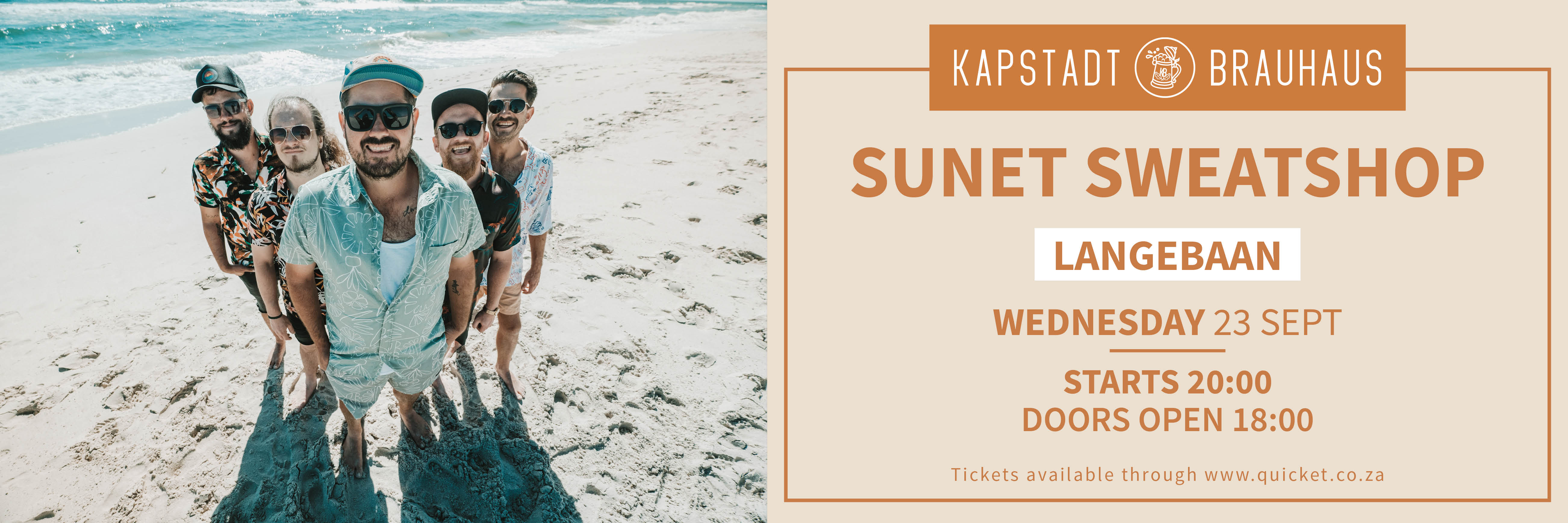 Sunset Sweatshop Live at Kapstadt Brauhaus Langebaan