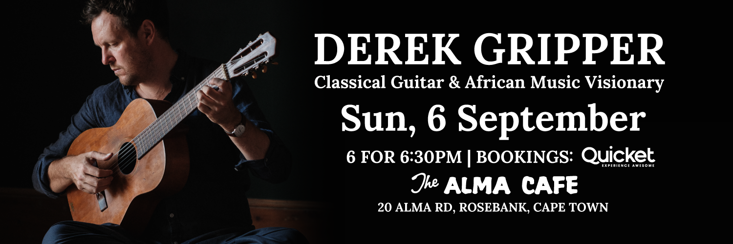 Derek Gripper live at The Alma Cafe