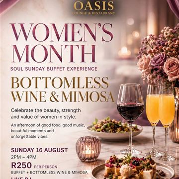 Oasis Restaurant Women's Month Buffet Experience photo 1