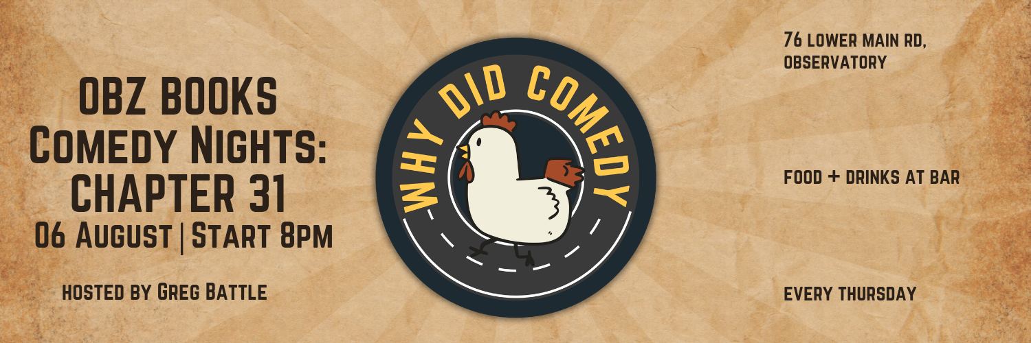 OBZ Books Comedy Nights - Chapter 31 by Why Did Comedy