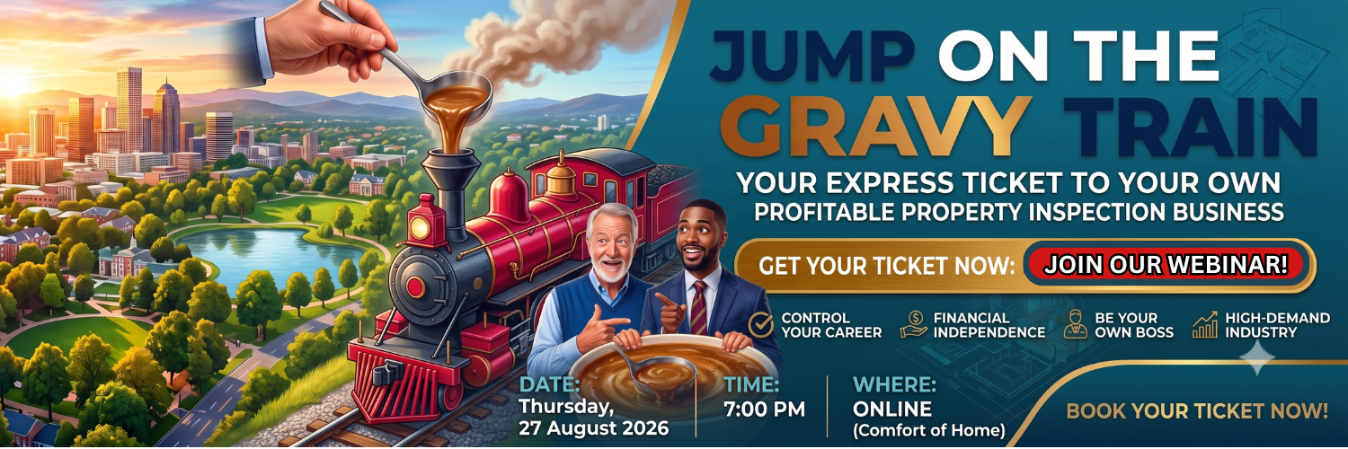 Jump on the Gravy Train: Your Express Ticket to Owning a Profitable Property Inspection Business.