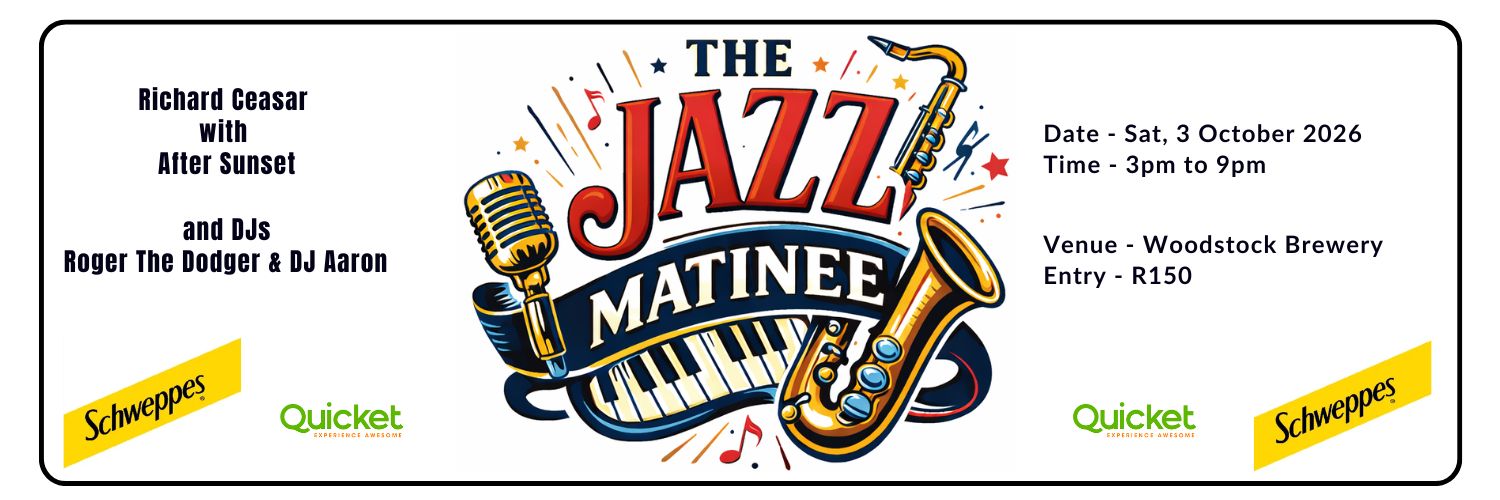 The Jazz Matinee 3 October 2026