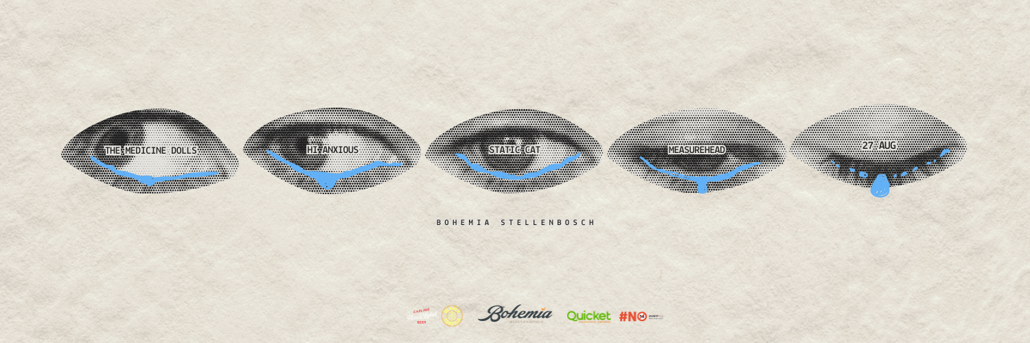 The Medicine Dolls, Hi Anxious, Static Cat, Measurehead - LIVE at Bohemia Stellenbosch