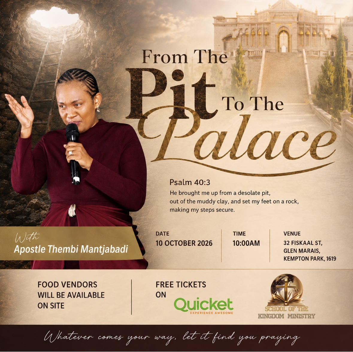 SKM Presents: From The Pit To The Palace