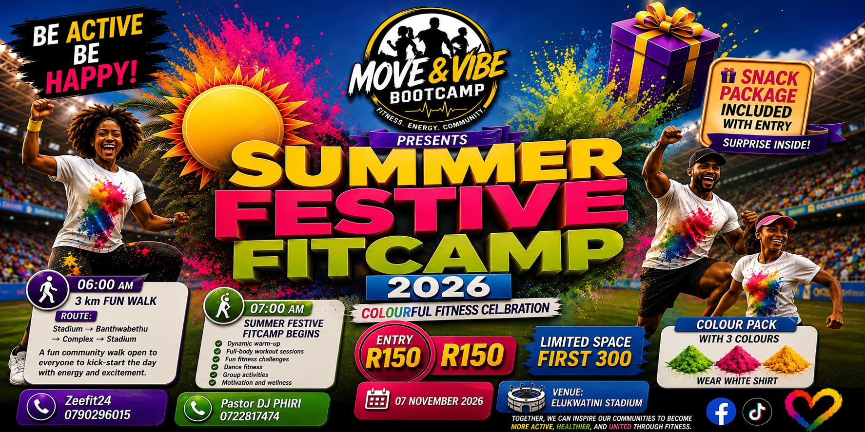 SUMMER FESTIVE FITCAMP
