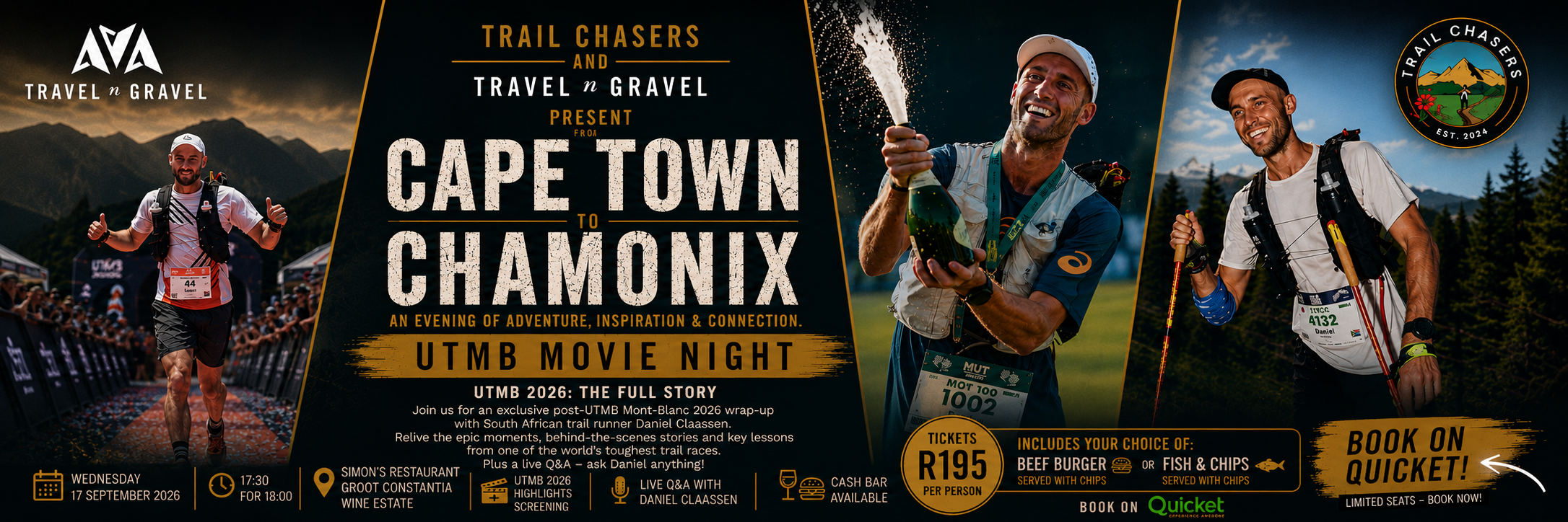 FROM CAPE TOWN TO CHAMONIX