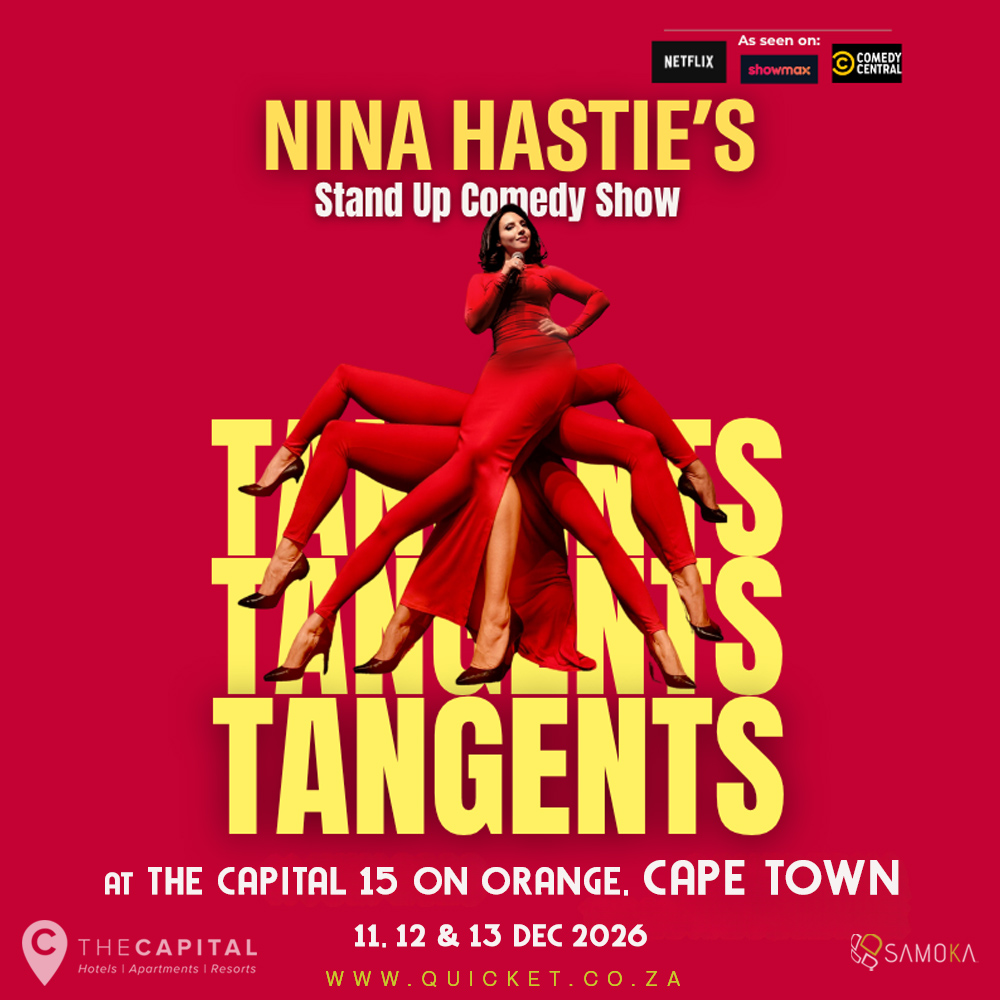 Nina Hastie - Tangents - LIVE in Cape Town at The Capital 15 on Orange, Cape Town 11, 12 & 13 Dec 2026