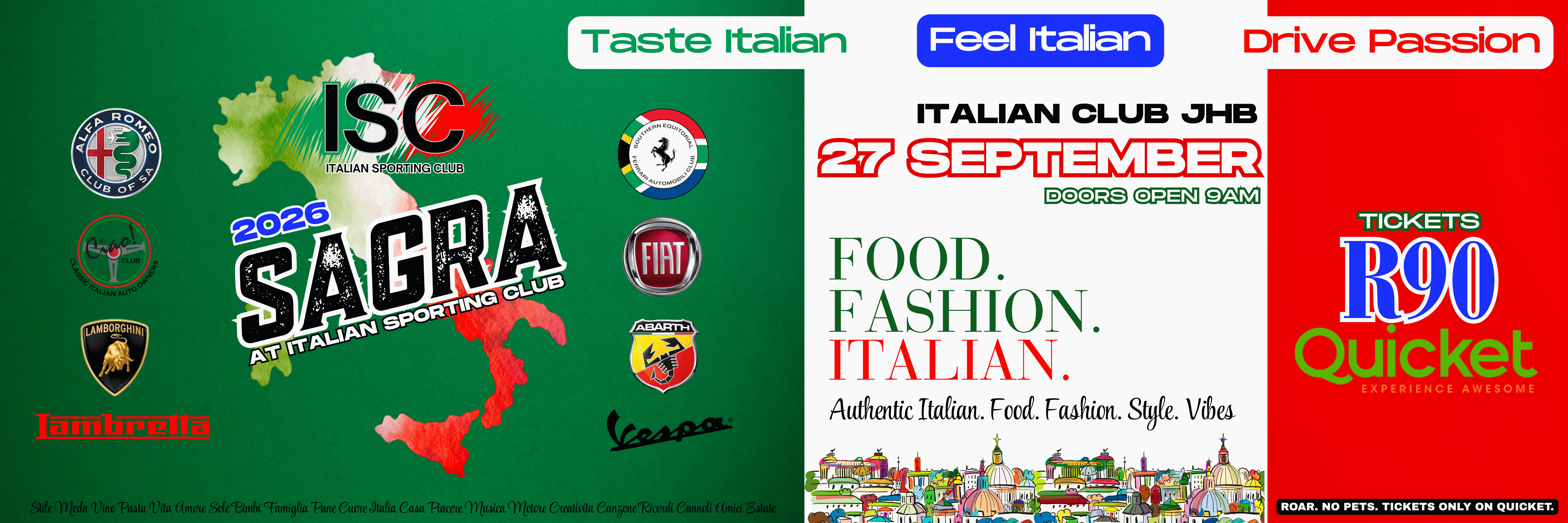 Sagra 2026 - Italian Festival