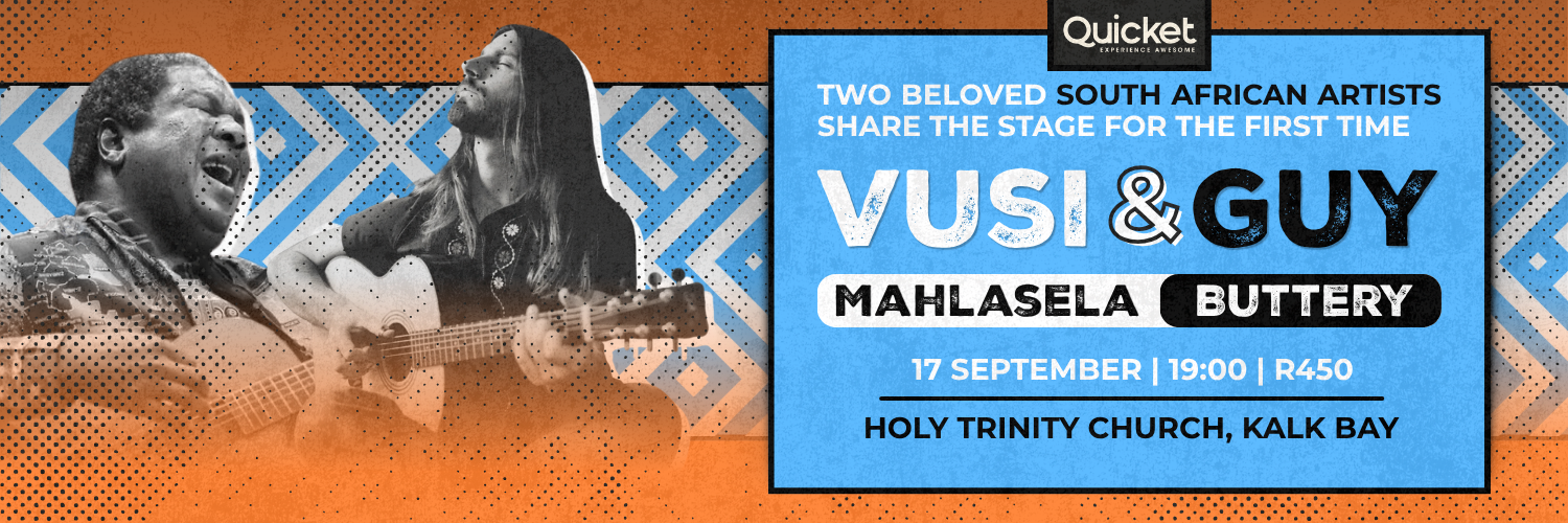 Vusi Mahlasela & Guy Buttery live at the Holy Trinity Church, Kalk Bay