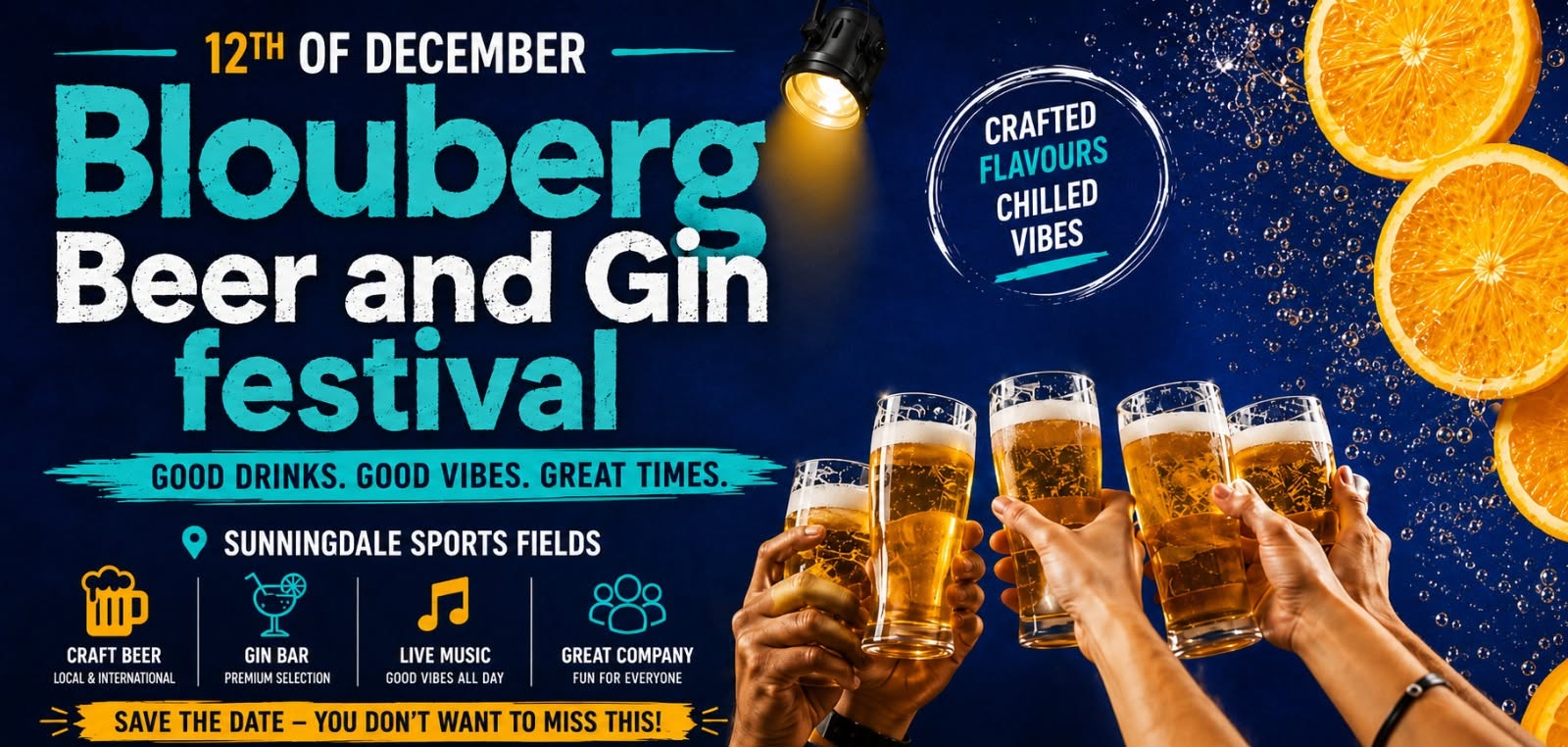 BLOUBERG BEER & GIN FESTIVAL 2026