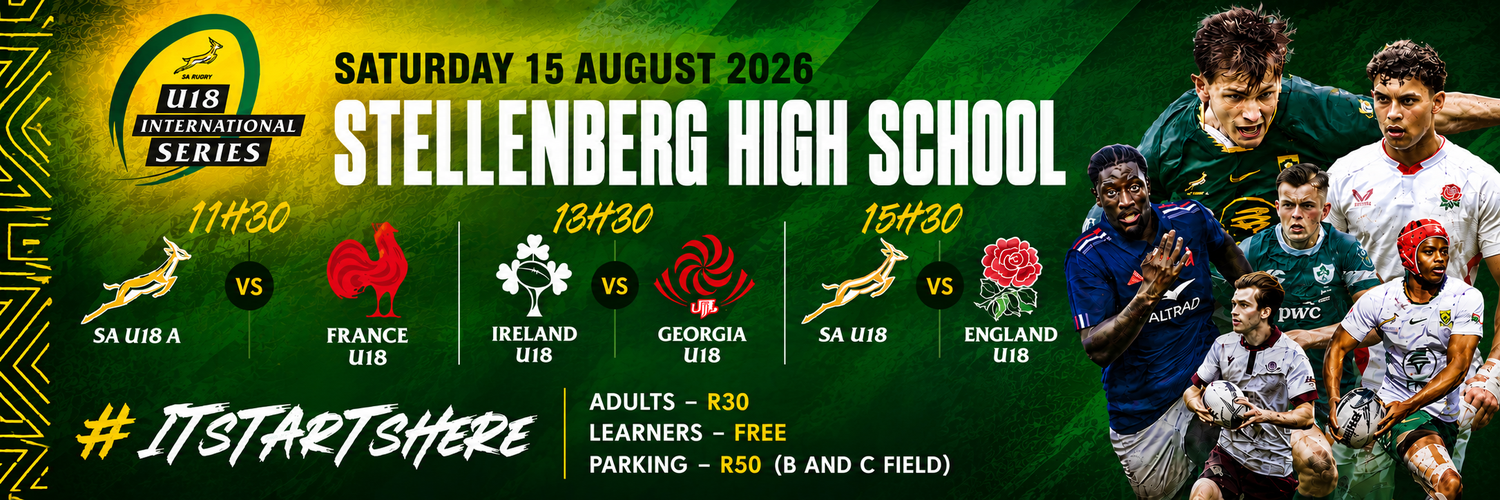 U18 International Series at Stellenberg High School
