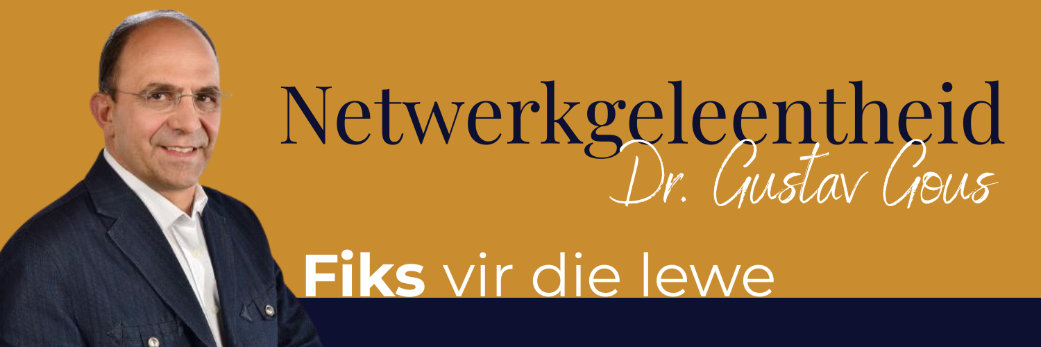 Koffie en Kenmekaar | Coffee and Connect: Fiks vir die lewe (Dr. Gustav Gous)
