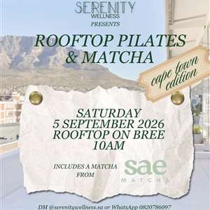Rooftop Pilates and Matcha
