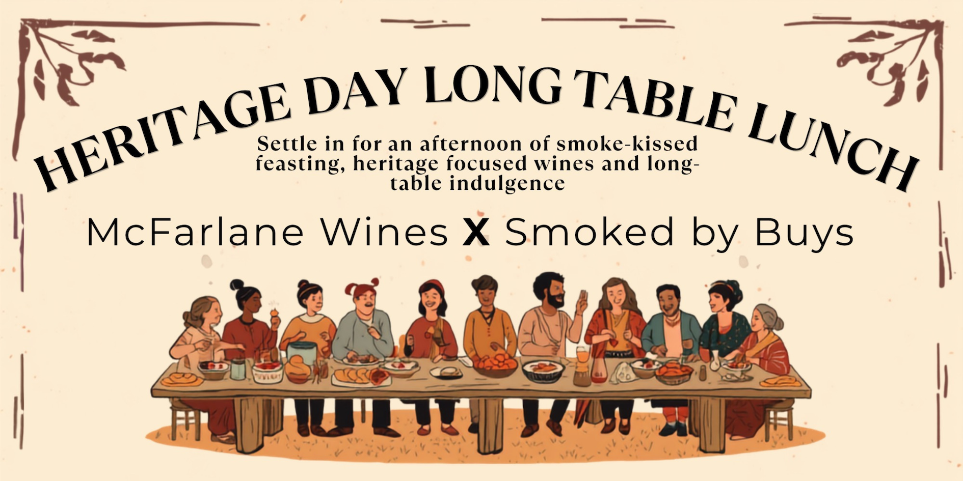 Heritage Day Long Table Lunch