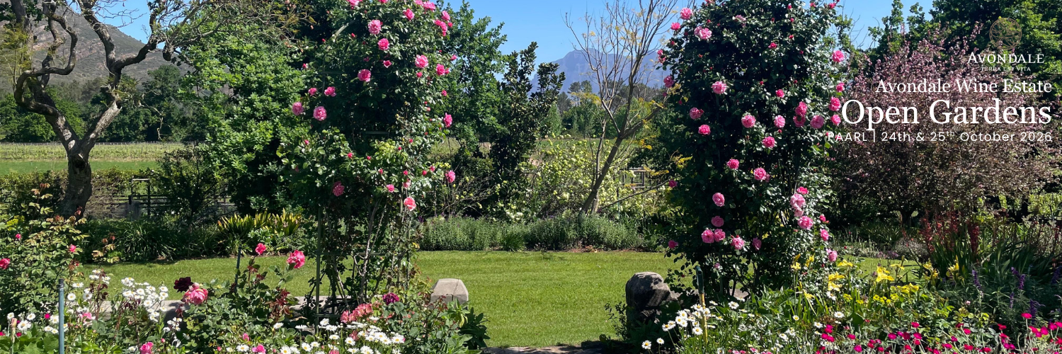 Avondale Wine Estate Open Gardens 2026