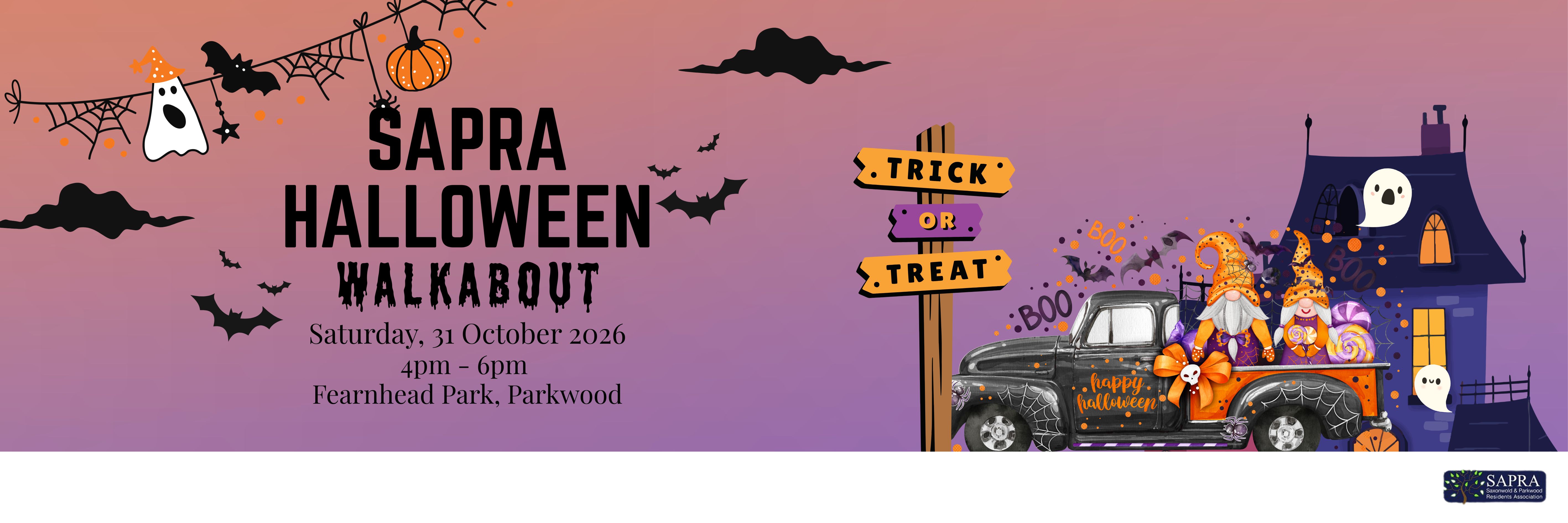 SAPRA Halloween Walkabout 2026